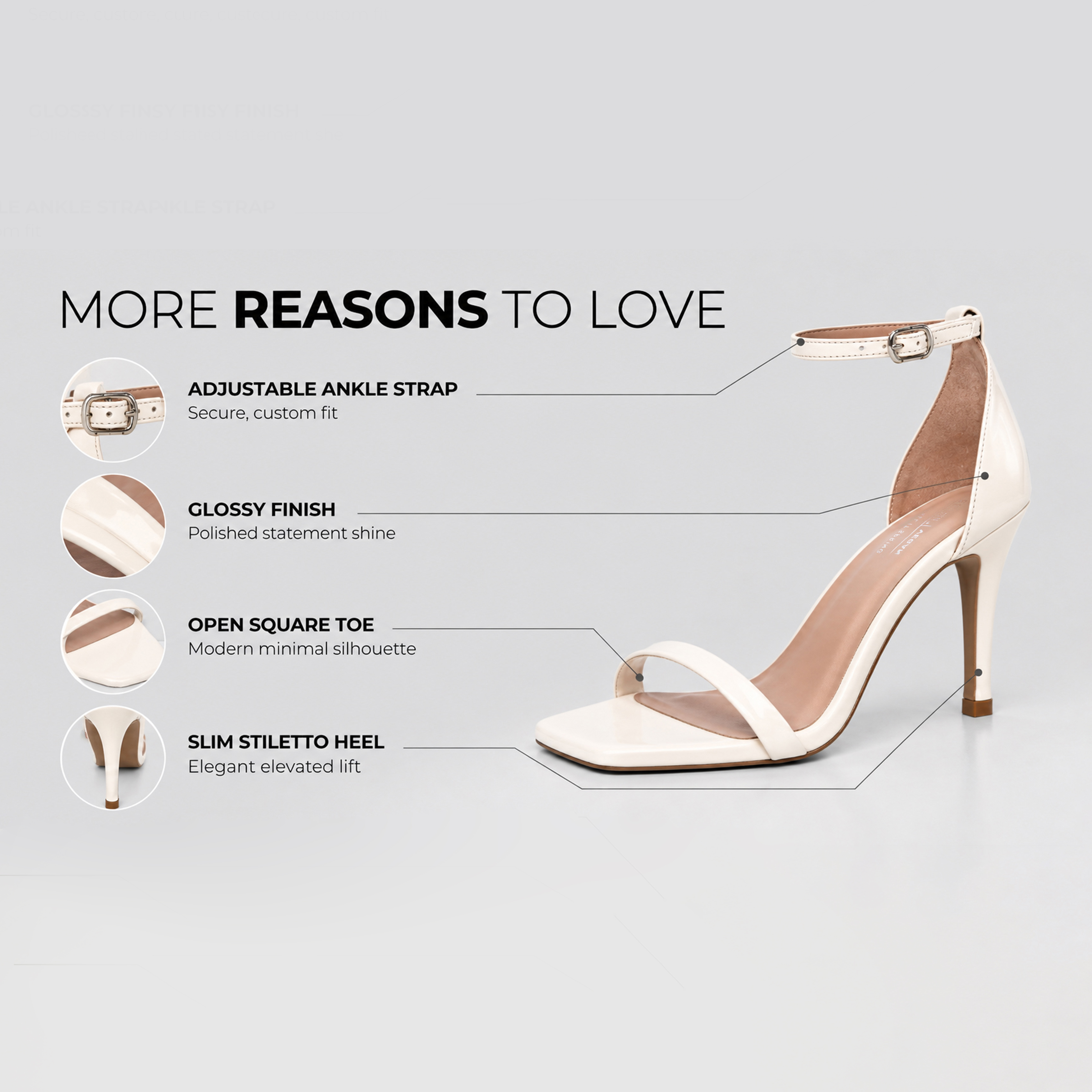 LEYYLA ICE Women Heels image number 3